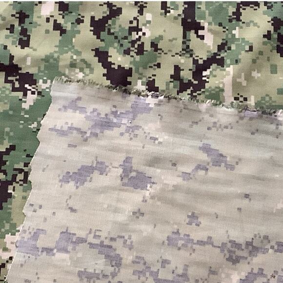 Four-Color Digital Camo Pattern (AOR2) MTL-27 Fabric by the Yard, 36"L x 65"W - Picture 3 of 4